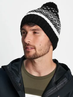 Tog 24 Black Cawley Chocolate Winter Knitted Hat