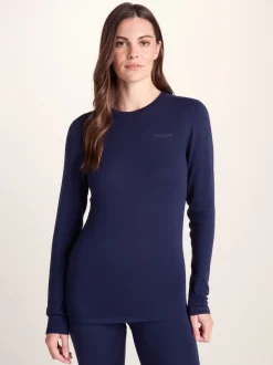 Tog 24 Blue Meru Thermal Crewneck Top