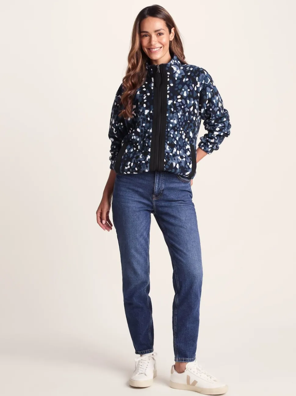 Tog 24 Blue Womens Firan Fleece Jacket
