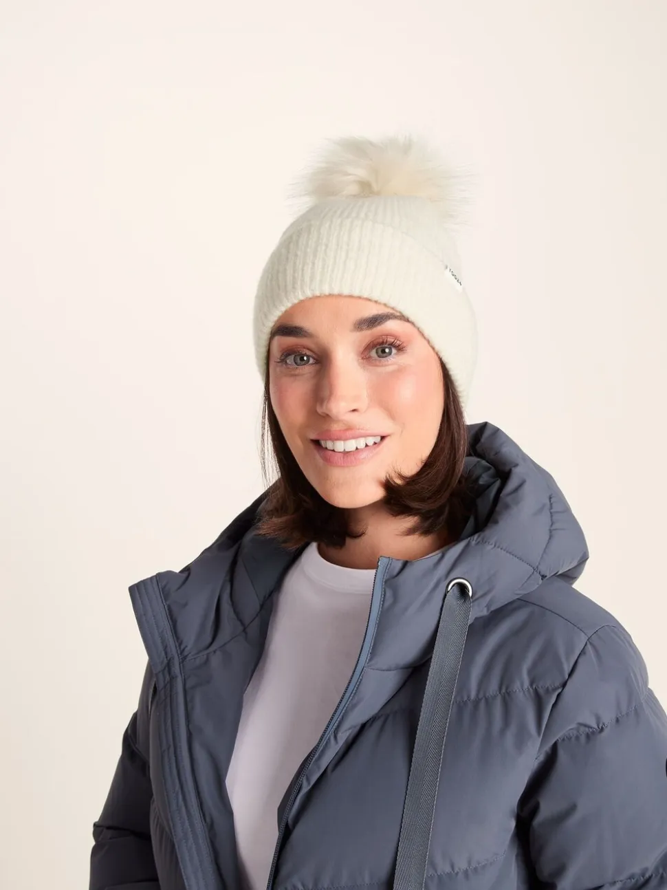 Tog 24 Cream Anya Knitted Hat