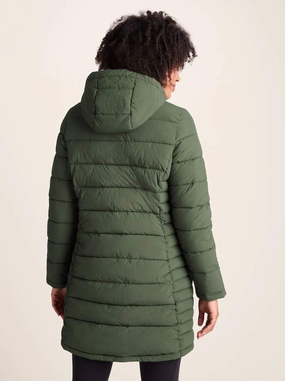 Tog 24 Green Womens Kirkham Padded Long Parka