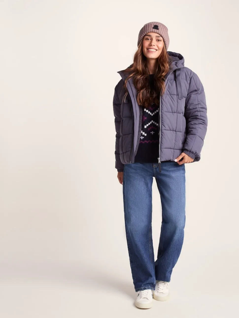 Tog 24 Purple Burke Knitted Hat