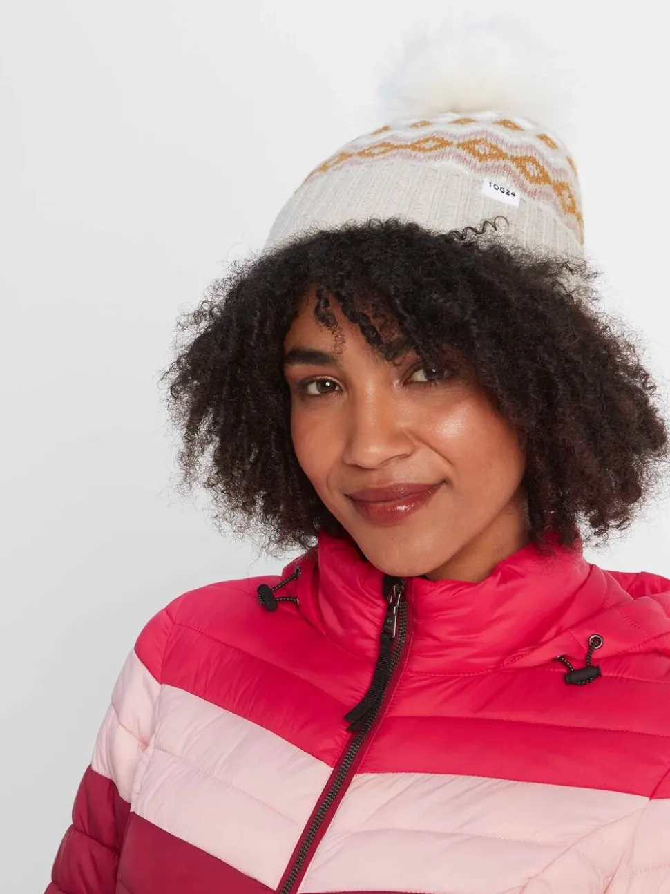 Tog 24 White Redmund Winter Knit Hat