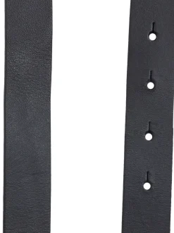 Tommy Hilfiger Black Logo Belt
