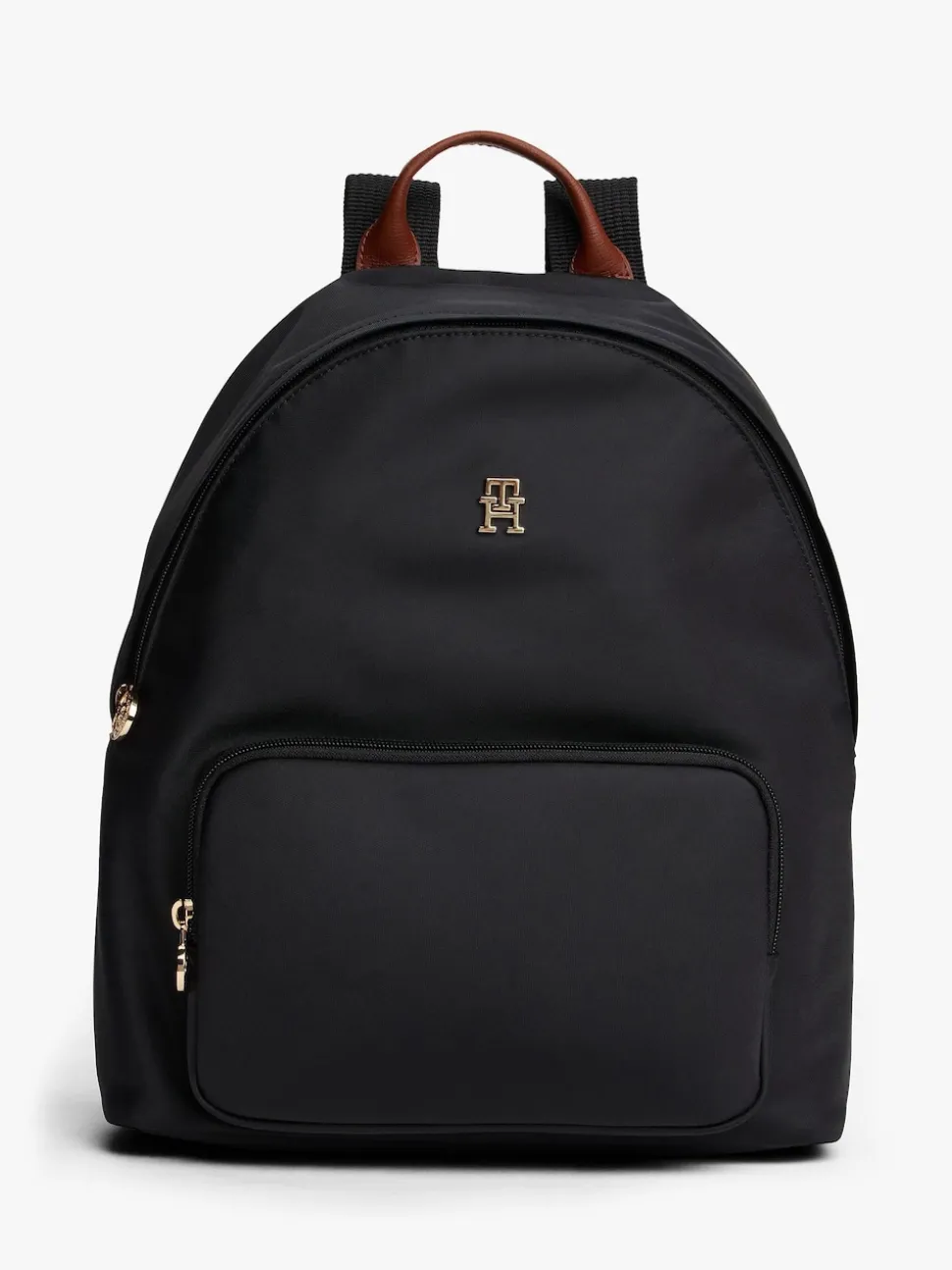 Tommy Hilfiger Black/White Dome Backpack