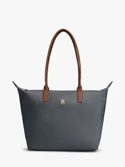 Tommy Hilfiger Grey Monogram Tote Bag