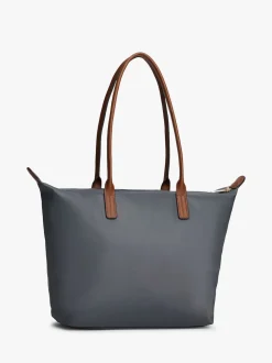 Tommy Hilfiger Grey Monogram Tote Bag