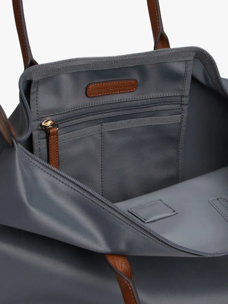 Tommy Hilfiger Grey Monogram Tote Bag
