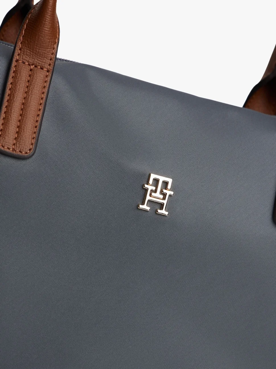 Tommy Hilfiger Grey Monogram Tote Bag