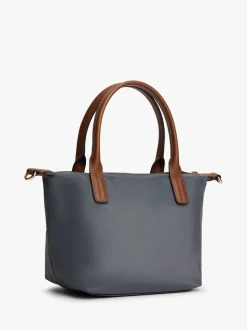 Tommy Hilfiger Grey Webbing Crossbody Tote Bag