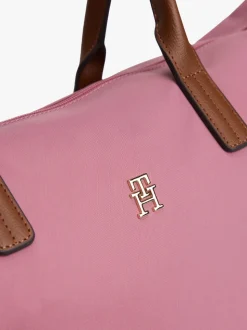 Tommy Hilfiger Pink Monogram Tote Bag