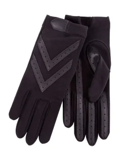 Totes Black Original Stretch Gloves With Brushed Lining And Smartouch