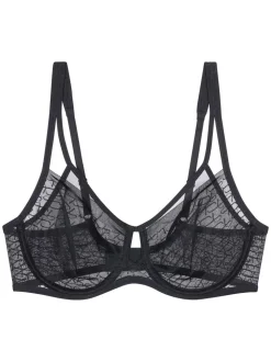 Triumph Black Non Padded Signature Sheer Minimiser Bra
