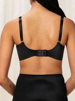 Triumph Black Non Wired True Shape Sensation Minimizer Bra