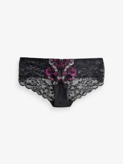 Triumph Black Sensual Spotlight Hipster Knickers