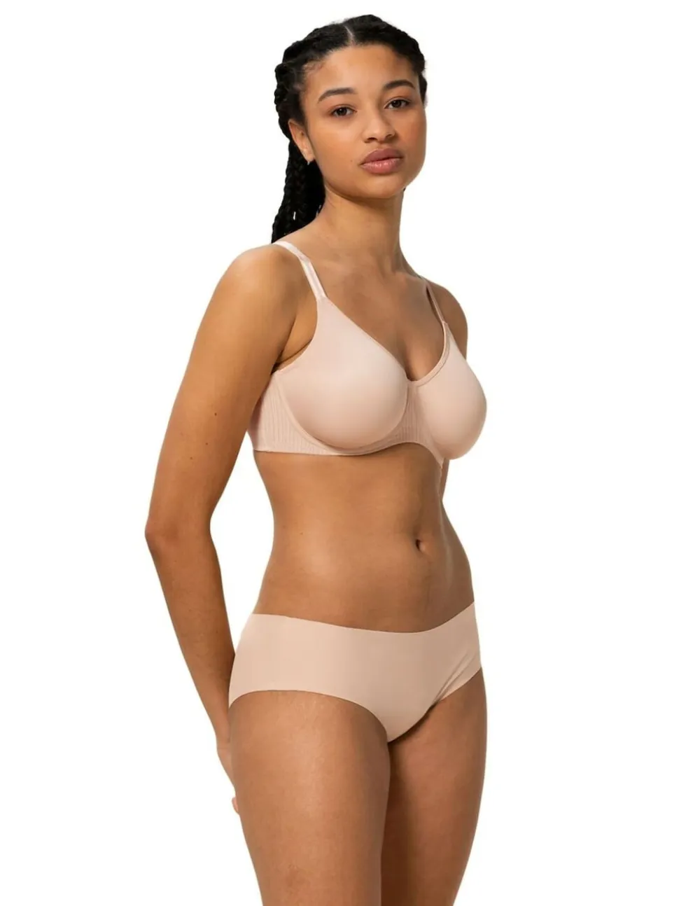 Triumph Nude Urban Microfibre Minimizer Bra