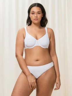 Triumph White Comfort Minimiser Bra