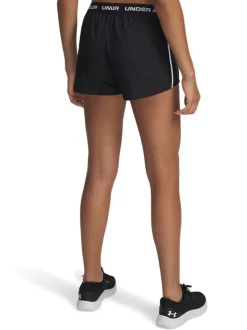 Under Armour Black Dark Tech Play Up Shorts