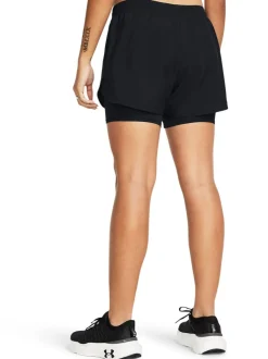 Under Armour Black Fly By 2-in-1 Shorts