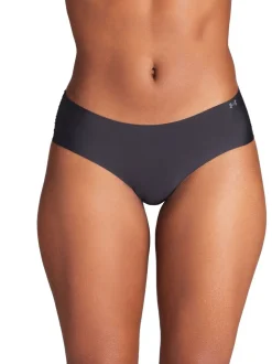 Under Armour Black No Show Pure Stretch Hipster Printed Knickers 3 Pack