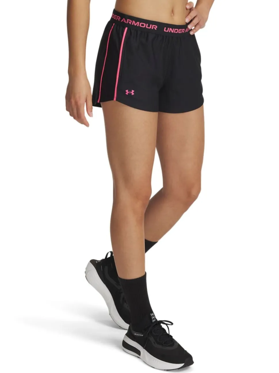 Under Armour Black Olive Tech Play Up Shorts