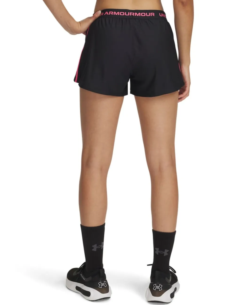 Under Armour Black Olive Tech Play Up Shorts