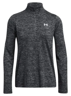 Under Armour Black Tech Twist 1/2 Zip Sweatshirt
