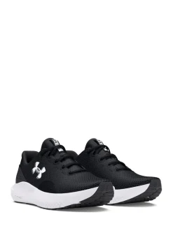 Under Armour Black/Grey Charged Surge Trainers