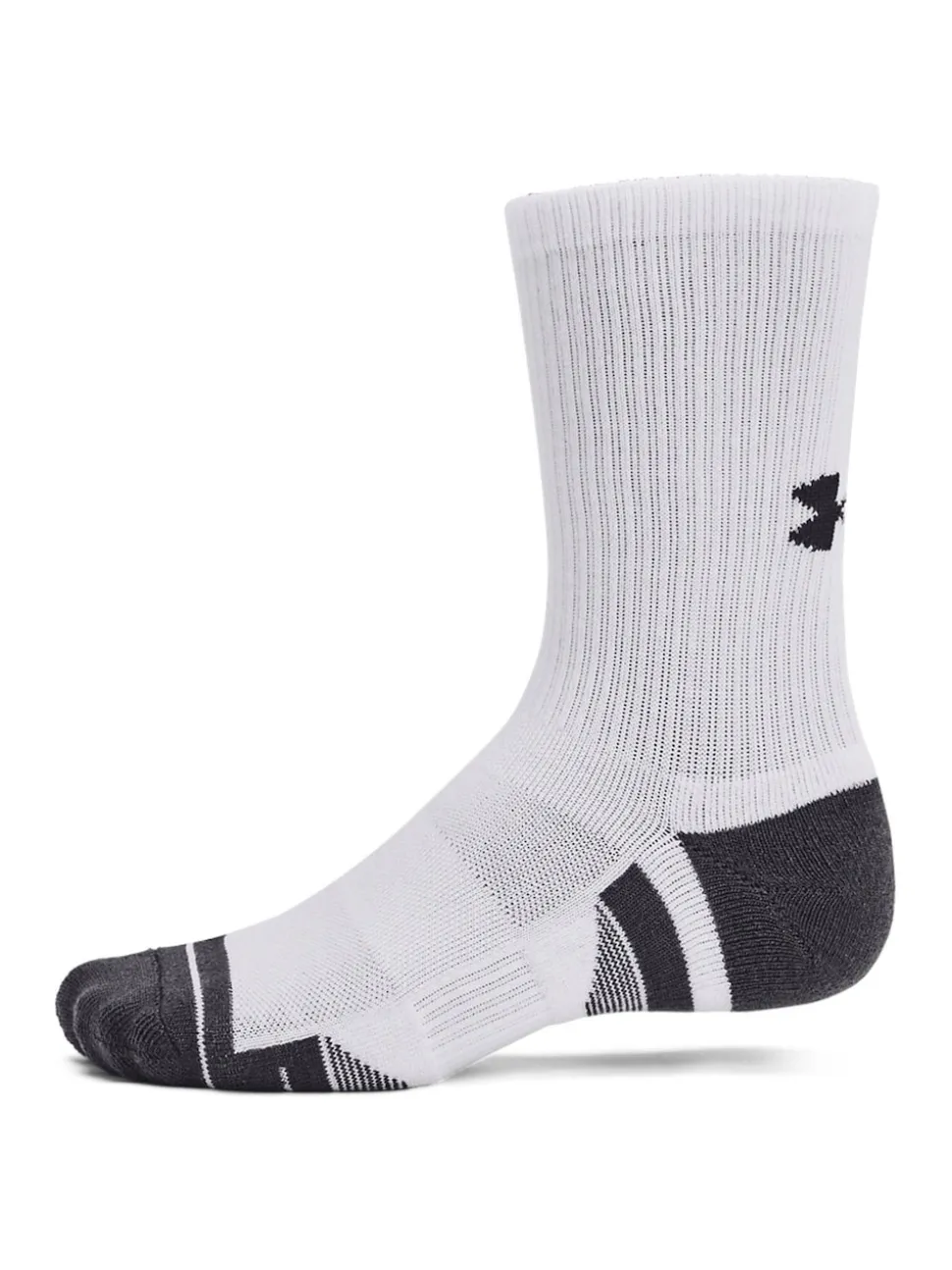 Under Armour White Crew Performance Tech Crew Socks 3 Pack