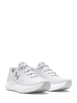Under Armour White Ground Charged Surge Trainers