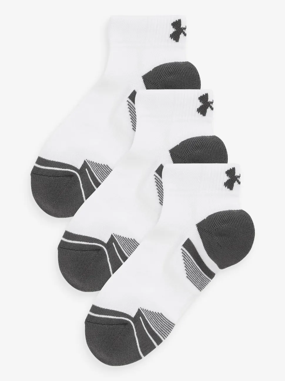Under Armour White Tech Low Socks 3 Pack