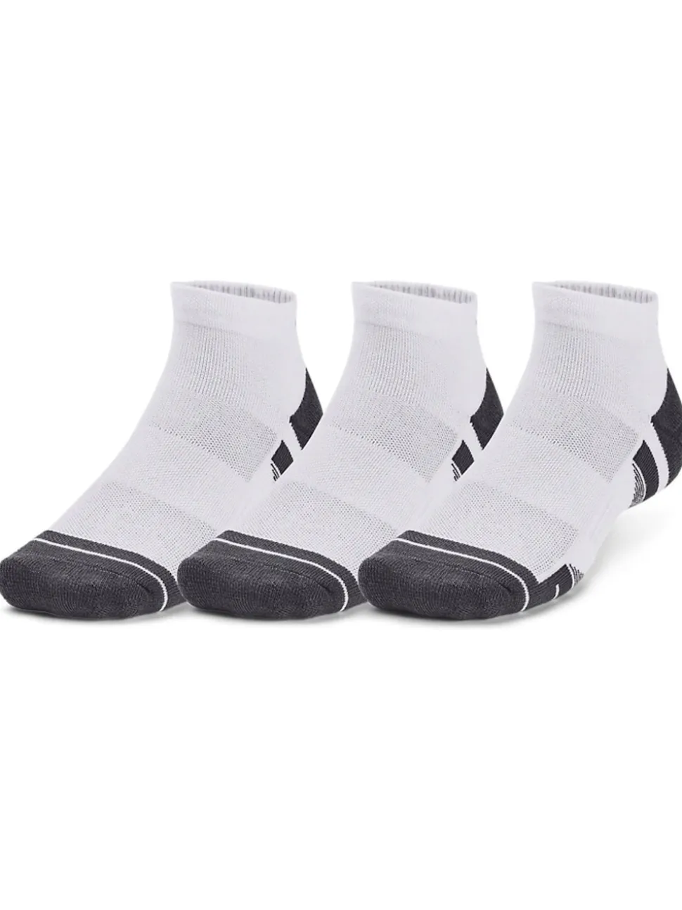 Under Armour White Tech Low Socks 3 Pack