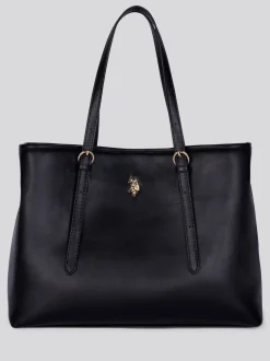 U.S. Polo Assn Black Blackstone Shopping Bag