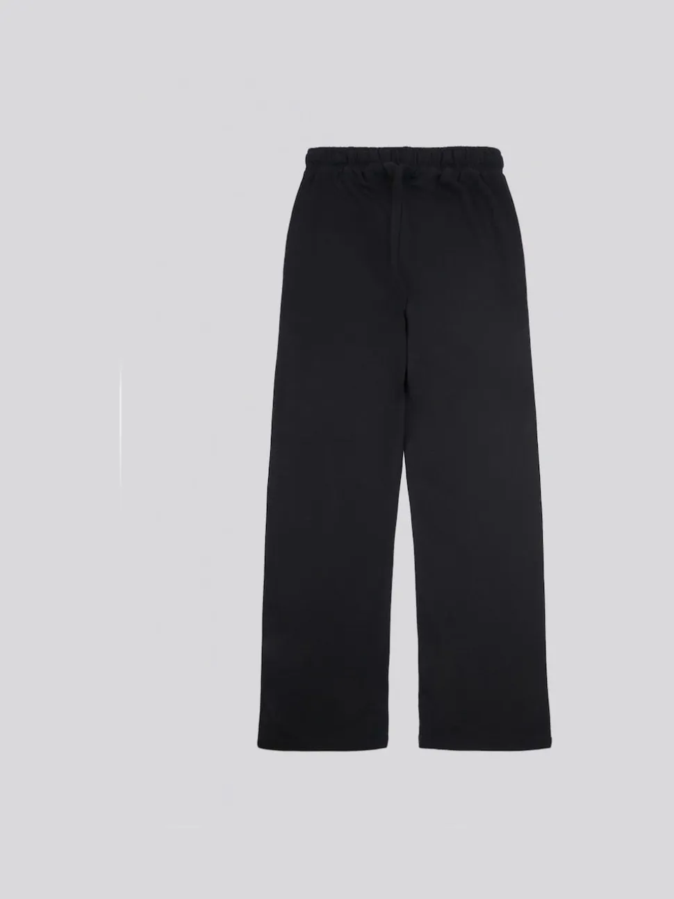 U.S. Polo Assn. Black Womens Double Horsemen Wide Leg Joggers