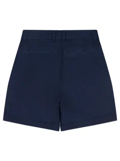 U.S. Polo Assn. Blue Classic Womens Chino Shorts