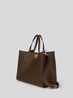U.S. Polo Assn. Brown Middleton D. Handle w/ Ex PU Bag