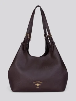 U.S. Polo Assn Brown Stanford PU Large Handle Bag