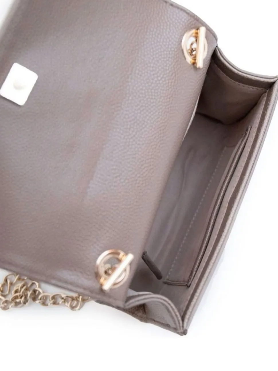 Valentino Bags Taupe Cross-Body Divina Tassel Bag