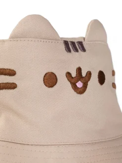 Vanilla Underground Beige Pusheen Womens Bucket Hat