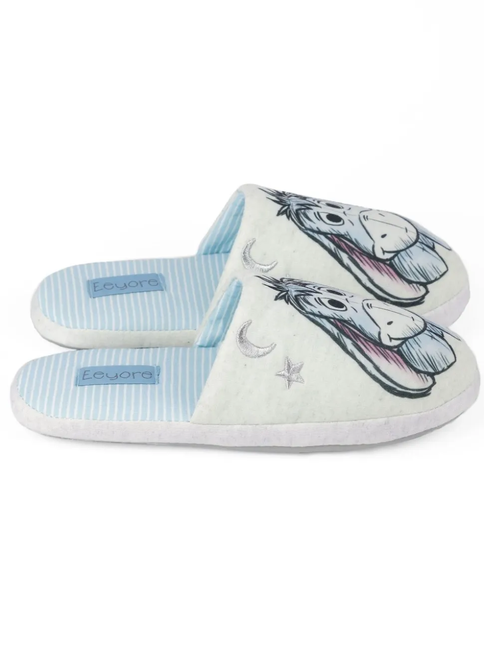 Vanilla Underground White Eeyore Womens Winter Mule Slippers