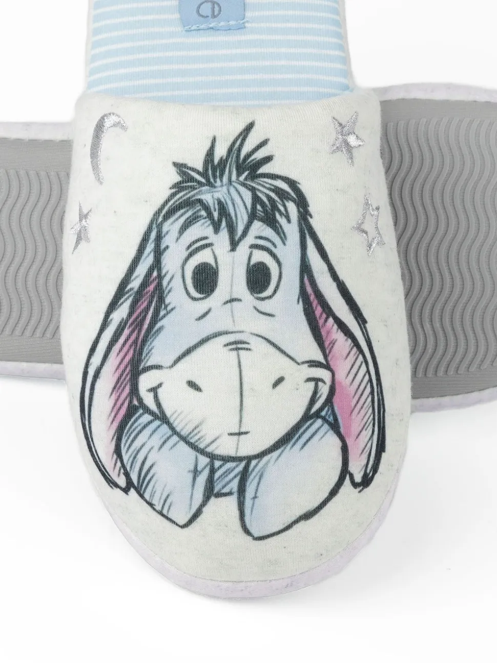 Vanilla Underground White Eeyore Womens Winter Mule Slippers