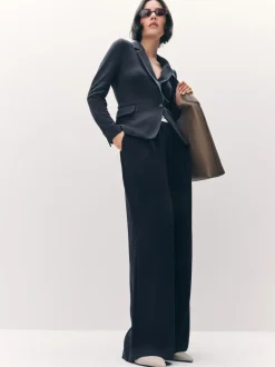 VERO MODA Navy Fitted Blazer
