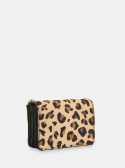 Whistles Animal Eli Triple Pouch Compact Purse