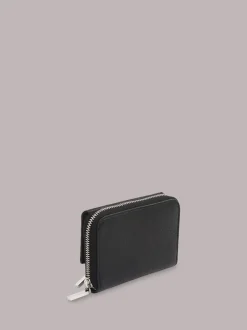 Whistles Black Bibi Zip Purse