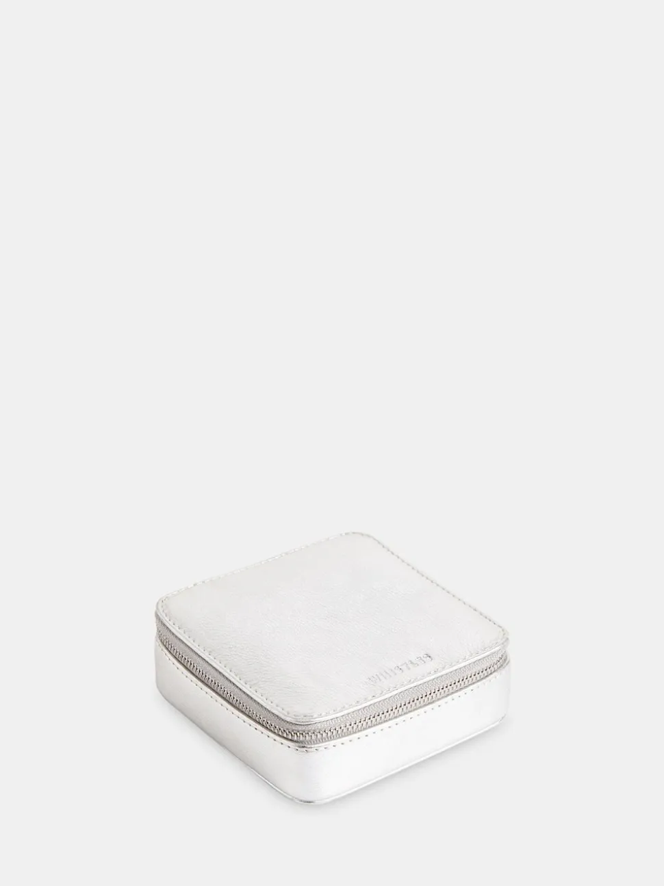 Whistles Silver Aelia Jewellery Box Purse