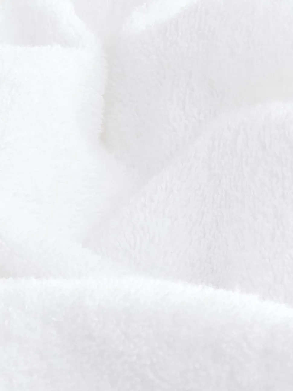 White 100% Cotton Towelling Dressing Gown