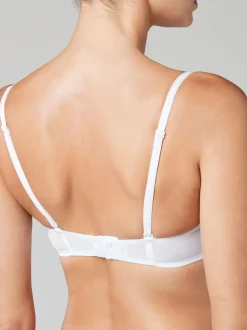 White A-DD Triple Boost Push-Up Strapless Bra