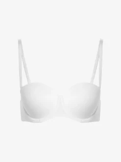 White A-E Push Up Strapless Multiway Bra