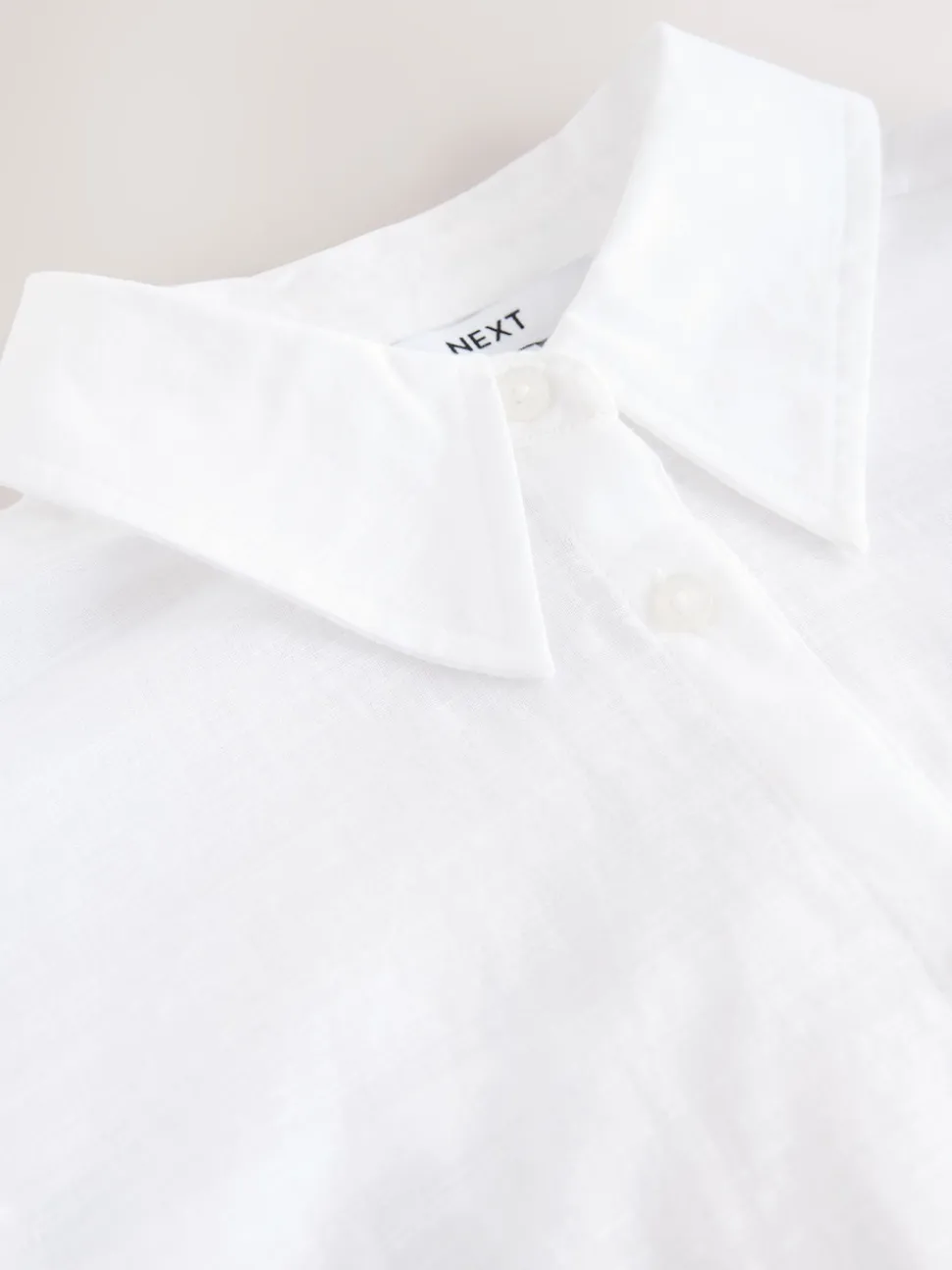 White Beach Cover-Up Shirt