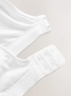White B-H Total Support Ultimate Comfort Supersoft Non Pad Non Wire Bra